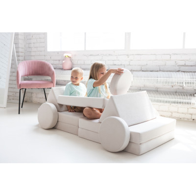 Canapé modulaire multifonctionnel de blocs en mousse pour les enfants 